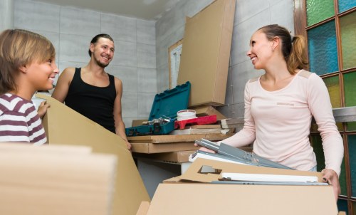 Modern office storage solution in Chelsea workspace