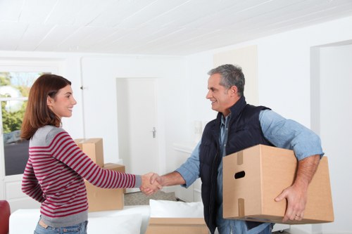 Fragile items packed safely for Chelsea removals