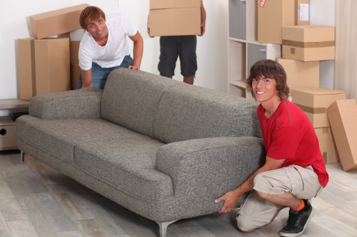 Chelsea removal team planning a residential move
