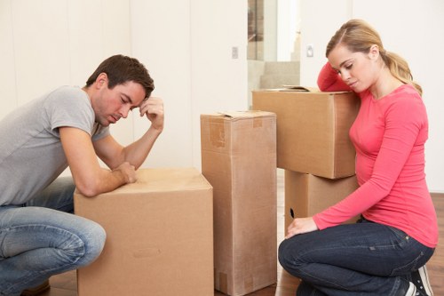 Local moving team handling furniture in Chelsea