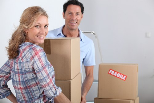 Business inventory stored through mobile self storage in Chelsea