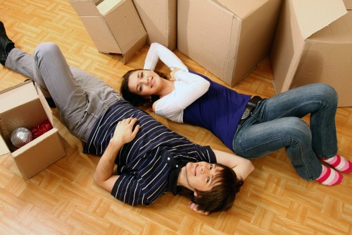 Customer reporting a safety concern to storage staff
