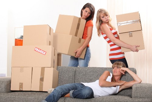 Modern furniture storage facility in Chelsea with secure access